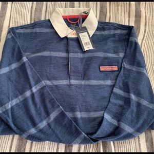 Vineyard Vines XS Rugby Stripe Long Sleeve